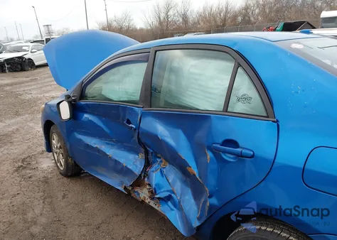 2009 Toyota Corolla S from USA, damaged, VIN 2T1BU40E79C145605